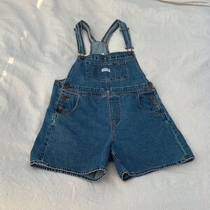 Levi's Blue Denim Overalls